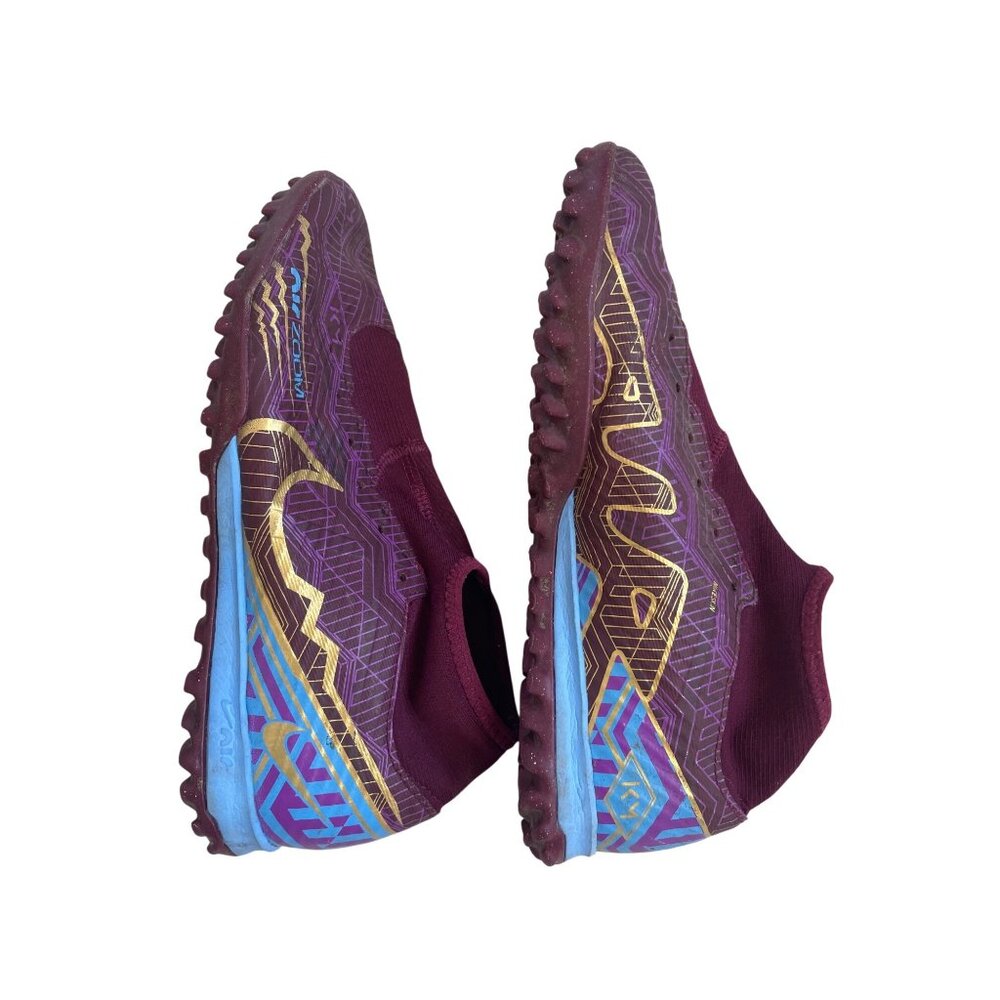 Nike Zoom Mercurial Superfly 9 Academy KM TF Turf Soccer Shoes Men's 7 Beetroot - Picture 7 of 9